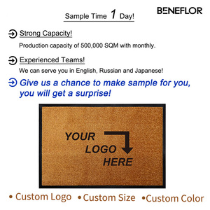 Alfombrillas de puerta comercial personalizadas, alfombras antideslizantes para entrada, logotipo personalizado, alfombras gruesas de nailon para suelo interior y exterior - Product Image 3