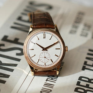 Reloj clásico elegante para mujer con placa trasera transparente automática, correa de cuero genuino 5A, reloj de lujo 6119 - Product Image 4