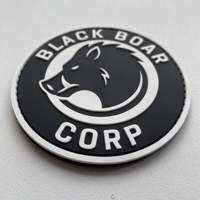 Patch en silicone PVC 3D personnalisé avec logo, transfert thermique, étiquette brodée pour vêtements, sacs, chapeaux, DIY