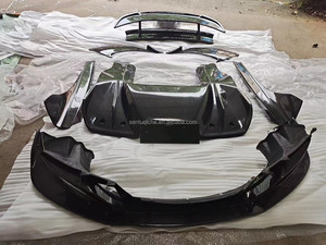 ชุดแต่งคาร์บอนไฟเบอร์สไตล์ Revozport สำหรับ McLaren MP4-12C สภาพใหม่ ดิฟฟิวเซอร์กันชนหน้า สเกิร์ตข้าง อัพเกรดกันชนรถยนต์ - Product Image 4