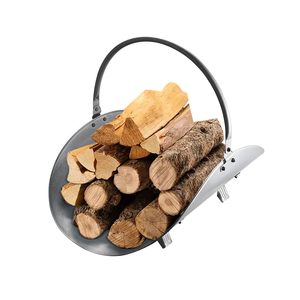 Accesorios Modernos para Fogatas de Hierro y Metal, Herramientas para Chimenea, Soporte para Leños, Almacenamiento de Leña - Product Image 4
