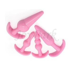 จอยพาร์ค ของเล่นทางเพศคุณภาพสูง ขายส่ง ชุด 4 ชิ้น/เซ็ต ลูกปัดซิลิโคนสำหรับผู้ใหญ่ ปลั๊กก้นสำหรับผู้เริ่มต้น ชุดปลั๊กก้นสำหรับผู้หญิงและเกย์ - Product Image 5