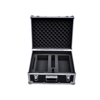 Flight Case en alliage d'aluminium portable personnalisé pour le stockage d'équipement audio et d'instruments de scène EVA durable