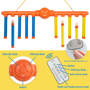 Juego de Habilidad Reflexual con Palitos que Caen, Juego de Coordinación Mano-Ojo y Entrenamiento de Tiempo de Reacción, Juguete <span class=keywords><strong>para</strong></span> Niños y <span class=keywords><strong>Adultos</strong></span> - Product Image 2