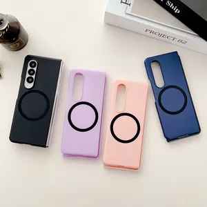 Produk Laris 2023 Sampul Ponsel Casing Pelindung Tahan Guncangan Magnetis Kulit Penutup Ponsel untuk Samsung Galaxy Z Fold4 5G