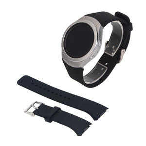 Bracelet de montre pour <span class=keywords><strong>Samsung</strong></span> Galaxy <span class=keywords><strong>Gear</strong></span> S2 R720 <span class=keywords><strong>Smartwatch</strong></span> Bracelet de remplacement Bracelet en silicone de couleur unie Interface spéciale personnalisée - Product Image 3