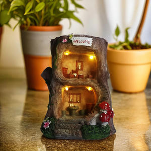 حكاية خيالية قزم ، جزمة جنوم ، ديكور حديقة الفناء والهدايا بناء مصغر طاقة شمسية - Product Image 4