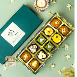 Venta al por mayor precio barato pastel postre galleta macarrón regalo papel galletas caja embalaje, Mochi Donut caja de papel embalaje - Product Image 2