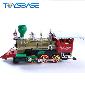 Set Ferroviario Musicale Elettrico per Bambini con Trenino Giocattolo e Suoni Natalizi - Product Image 5