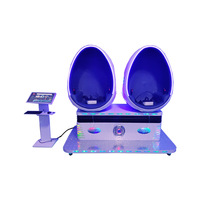 Machine de jeu à pièces d'équipement simulé d'intérieur de machine de chaise d'oeufs de VR simple et double de nouveau style pour des Offre Spéciale