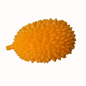 Vente en gros de jouets créatifs de simulation de fruits, jouets anti-stress en forme de durian à presser, balles anti-stress - Product Image 4