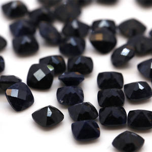 Wuzhou พลอยคริสตัลแบบธรรมชาติขายส่งจากโรงงาน,พลอยดำไพลินธรรมชาติเจียระไน5*5มม. - Product Image 6