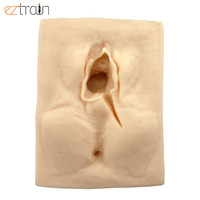 Incision de la vulve simulée féminine 3-Set Blessure Soft Vaginal Cuff Chirurgie Épisiotomie et Suture périnéale Modèle de formation