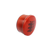 Nouvelle arrivée : boîte ronde en métal pour biscuits et en-cas, option de logo personnalisé, boîte cadeau en métal de haute qualité