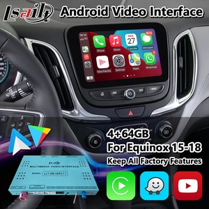 Lsailt Android Carplay video đa phương tiện giao diện cho 2017 2021 Chevrolet Equinox mylink hệ thống - Product Image 2