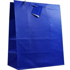 Bolsas de Regalo de Papel de Color Sólido Premium, Bolsas de Compras Grandes, Bolsas de Regalo para Tiendas y Supermercados, Bolsas de Papel Kraft Grueso - Product Image 1