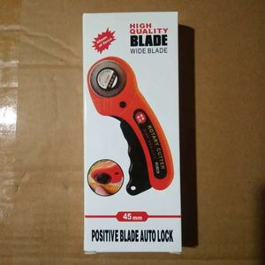 Tgs 45mm ROTARY <span class=keywords><strong>Cutter</strong></span> cho vải DIY Grade Orange da công cụ cắt nhựa xử lý push button <span class=keywords><strong>Blade</strong></span> thay đổi Hot Bán OEM - Product Image 5