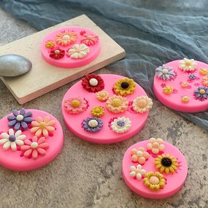 Molde de Silicona con Forma de Flor, Rosa, Hoja, Abeja y Miel para Fondant, Chocolate, Gomitas, Repostería, Decoración de Pasteles y Cupcakes, Manualidades, Herramientas para Arcilla Polimérica - Product Image 4