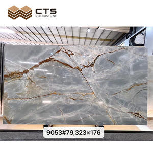 Placa de cuarzo de lujo, piedra azul, impresión romana, antigua, exótica, <span class=keywords><strong>TV</strong></span>, decoración de pared - Product Image 3