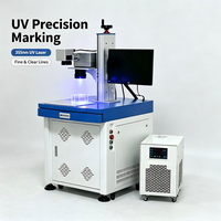 Machine de marquage et de gravure laser UV haute précision Huike 3W 5W, compatible CNC pour le verre, prend en charge les formats graphiques DXF, BMPAI et DST