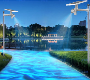 <span class=keywords><strong>Projecteur</strong></span> de Logo Gobo <span class=keywords><strong>Solaire</strong></span> LED Étanche IP67 en Alliage d'Aluminium, Spot Publicitaire Extérieur pour Panneaux au <span class=keywords><strong>Sol</strong></span> - Product Image 1