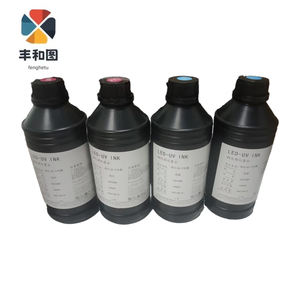 Tinta UV XP600 de 1000ml para impresora de inyección de tinta Ep Son Head TX800 I3200 XP600 tinta de curado Uv para materiales duros/blandos - Product Image 1