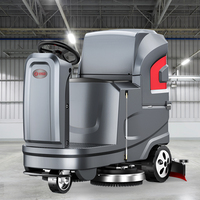 Autolaveuse industrielle commerciale automatique autoportée à batterie pour carrelage