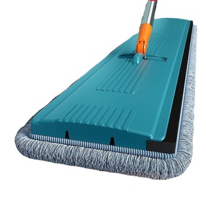 Mopa doméstica, limpieza integral sin necesidad de lavado, mopa para perezosos, cubo para mopa, mopa grande para interiores, mopa plana, de doble uso húmedo y seco. - Product Image 5