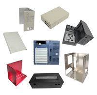 Boîtier d'équipement d'alarme en tôle sur mesure OEM, fabrication en acier et aluminium par découpe laser et pliage, boîtier d'instrumentation métallique