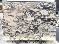 Fournisseur d'usine, dalle de marbre Calacatta Viola italien de luxe, motif unique à haute densité, marbre naturel, projet commercial, pour la maison