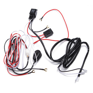 ชุดสายไฟรถยนต์ 12V 2.5M พร้อมรีเลย์สวิตช์สำหรับไฟหน้า ไฟทำงาน ไฟสปอตไลท์ - Product Image 4
