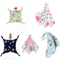 Couverture de sécurité pour bébé en viscose de bambou écologique certifiée OEKO-TEX, respirante, douce, pour nouveau-né, serviette de réconfort