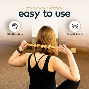 ODM OEMウッドセラピー木製ボディマッサージキットツールバックマッサージャーセラピーウッドセット - Product Image 5