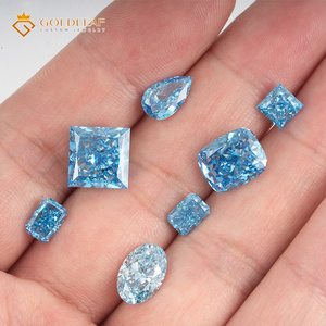 Diamante de Corte Radiante de 1.19ct, Color Azul Intenso, VS1, Cultivado en Laboratorio, con Certificado IGI, Procedente de Guangxi, para Joyería - Product Image 6