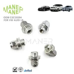 MANER Vehicle Parts & Accessories C2C35294 C2C35294010 Quality Assurance Wheel Lug Nuts For Jaguar S-Type X-Type XJ XJR XF 1999-