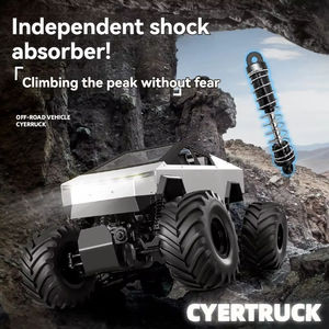 2024 <span class=keywords><strong>RC</strong></span> 1:8 Cyberpickup Liga Controle Remoto Carro Modelo de alta velocidade de quatro rodas Drive Off-Road Corrida Brinquedos para Crianças e Bigfoots - Product Image 6