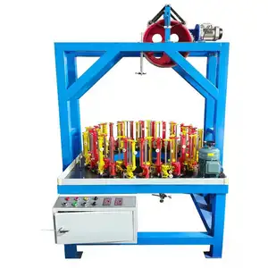 Shielded lan cable manufacturing machine STP lan cable braiding machine 16 spindles