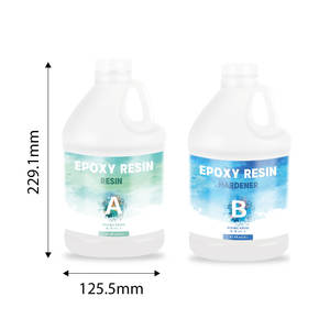 Resina Epoxi de Cristal Líquido de Dos Componentes, Alta Transparencia, Resistente al Amarilleamiento, Adhesivo de Pegamento AB para Construcción y Transporte - Product Image 6