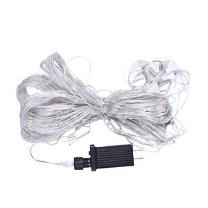 <span class=keywords><strong>Guirlande</strong></span> lumineuse à 8 modes, 384 <span class=keywords><strong>LED</strong></span>, 30V 6W, <span class=keywords><strong>transformateur</strong></span> basse tension, à brancher, étanche, pour extérieur, pour les fêtes - Product Image 6