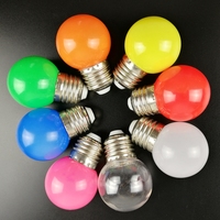 Ampoule LED de Noël G45 B22 E27 1W 2W 3W avec certification CE RoHS, fournie directement par l'usine