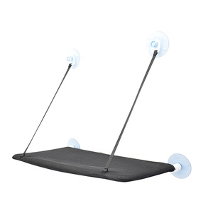 เปลแมวติดหน้าต่าง ผ้าดีไซน์ทันสมัย สำหรับแมวในอพาร์ทเม้นท์ ที่นอนอาบแดด - Product Image 5