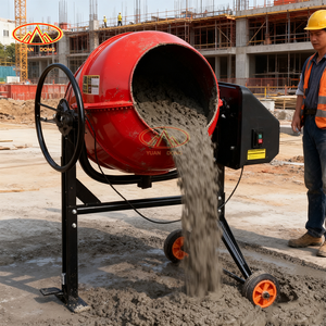 Misturador de Concreto <span class=keywords><strong>Mini</strong></span> Auto-Carregável Eficiente 280L, Misturadores de Cimento Pequenos para Uso Doméstico Rápido - Product Image 1