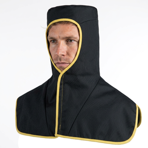 Casco de Soldadura JNA GROUP Negro de Media Cara con Oscurecimiento Automático, Alimentación por Batería, Aislamiento Térmico y Ribete Amarillo para Mantenimiento - Product Image 2