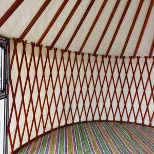 Mongolie <span class=keywords><strong>Yurta</strong></span> maisons en bois dôme traditionnel extérieur glamping yourte tente 5m - Product Image 4