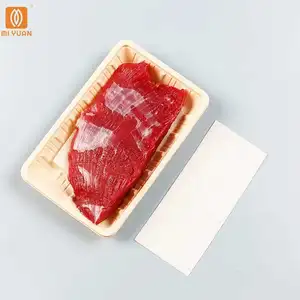 Meat Pads Food Grade Material Whole Sale Disposable High Quality Soaker Paper Absorbent Tray Pad For Meat Seafood Fruit