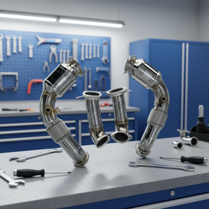 JTLD Downpipe Performa Tinggi 200 Cell Baru untuk BMW X5 X6 X7 M60i G05 G06 G07 dengan Garansi <span class=keywords><strong>2</strong></span> Tahun - Product Image 6