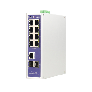Commutateurs réseau gérés Gigabit 8 ports PoE avec 2 ports SFP Uplink pour caméra de surveillance CCTV, commutateur Ethernet 10/100/1000M - Product Image 2