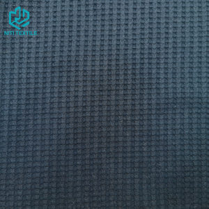 New Arrival 50D đôi-phải đối mặt với polyester waffle vải không thấm nước Bộ nhớ dệt in mô hình duy nhất Jersey Stretch quần áo đồ chơi - Product Image 6