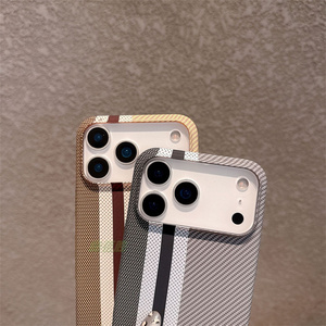 New Trend Carbon Fiber <strong>TechWoven</strong> Hard Mobile Phone <strong>Case</strong> for iPhone 17 Air 16 15 Pro Max Matte Textured <strong>Cases</strong> Frosted Back Cover - Product Image 6