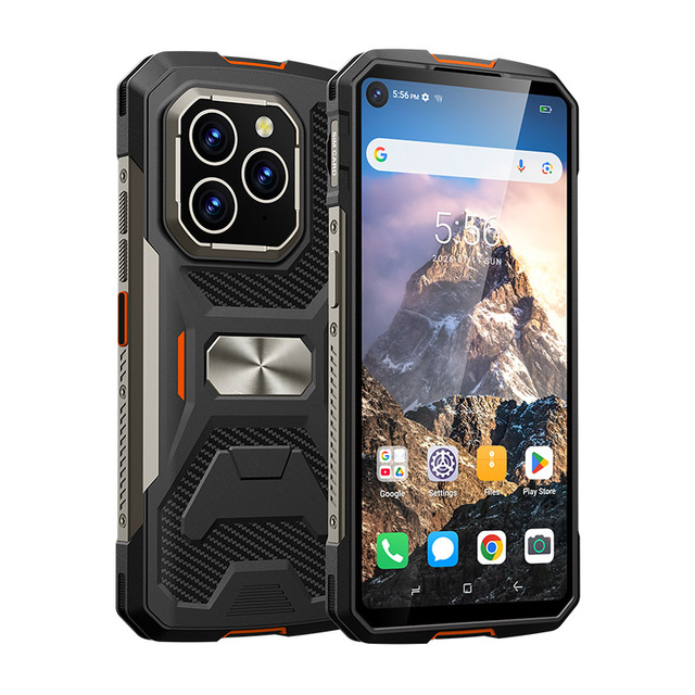 Budget Unlocked Android 16 Smartphone LTE FHD Display 6.3" Screen 5300mAh Battery Dual SIM 4G French/German/Spanish Languages